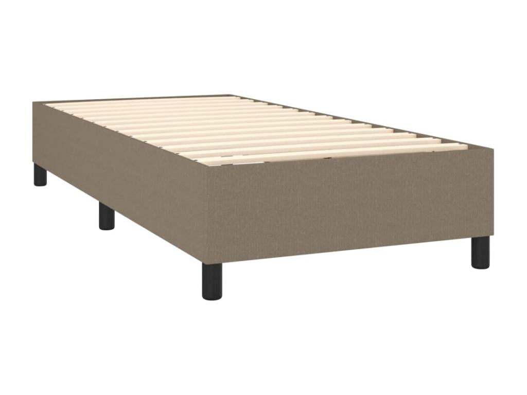 Sommier - Polyester - Taupe - 100 x 200 cm