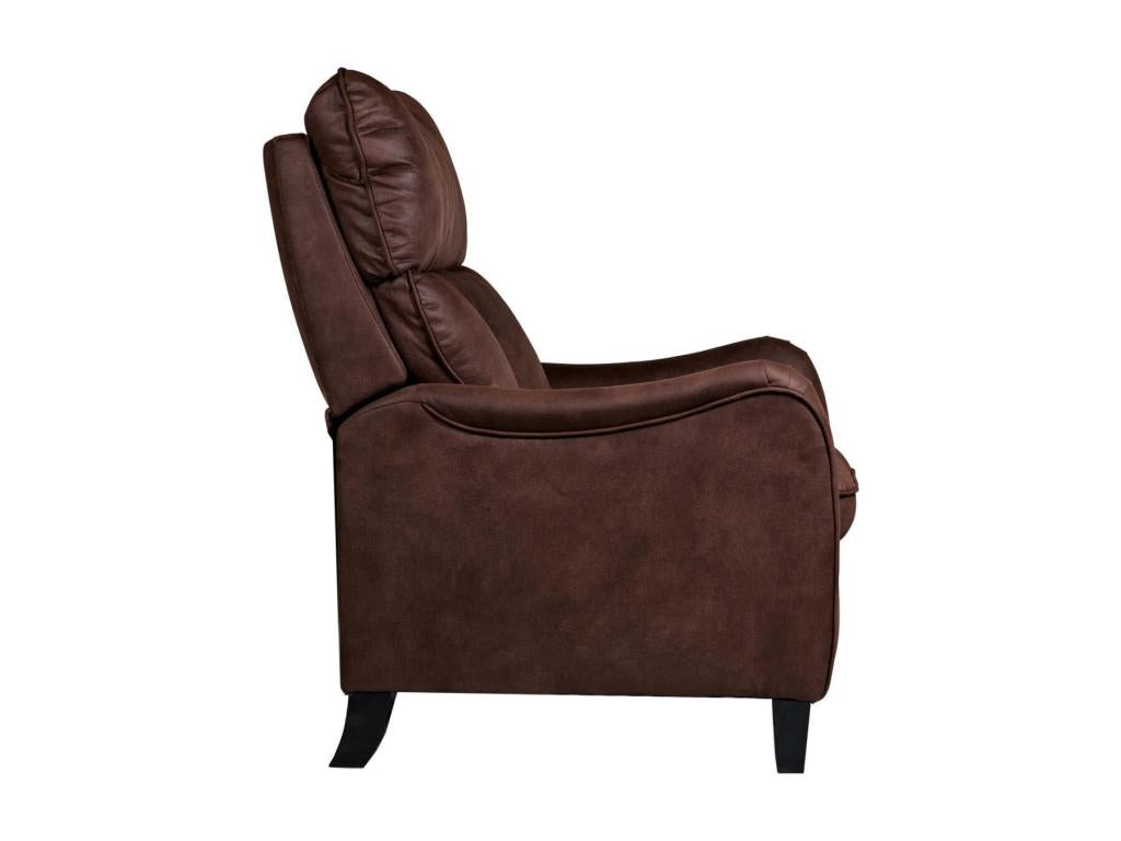 Fauteuil - Microfibre - Marron
