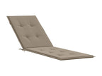 Chaise - Polyester - Taupe - 105 x 50 x 3 cm