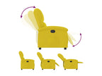 Fauteuil - Velours - Jaune
