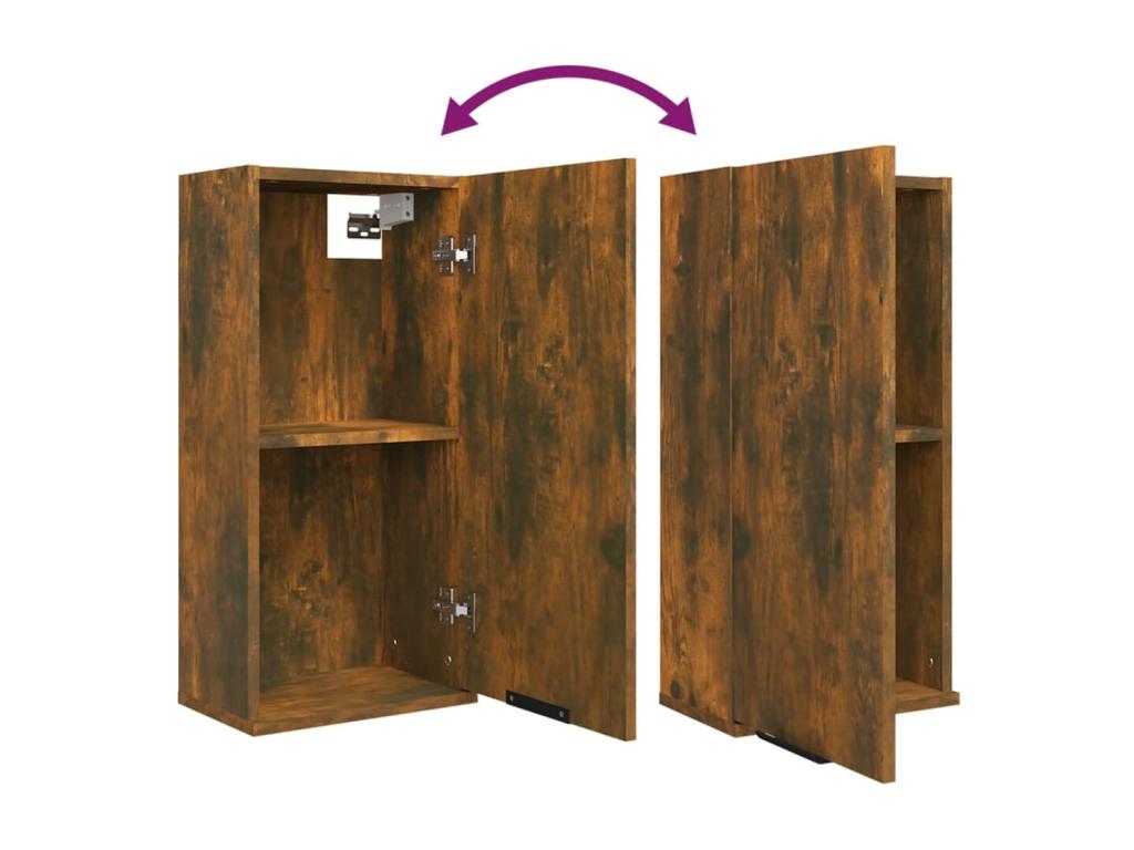 Armoire - Bois - Marron - 32 x 20 x 67 cm