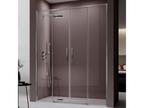 Paroi de douche - Verre - Transparent - 90 x 190 cm