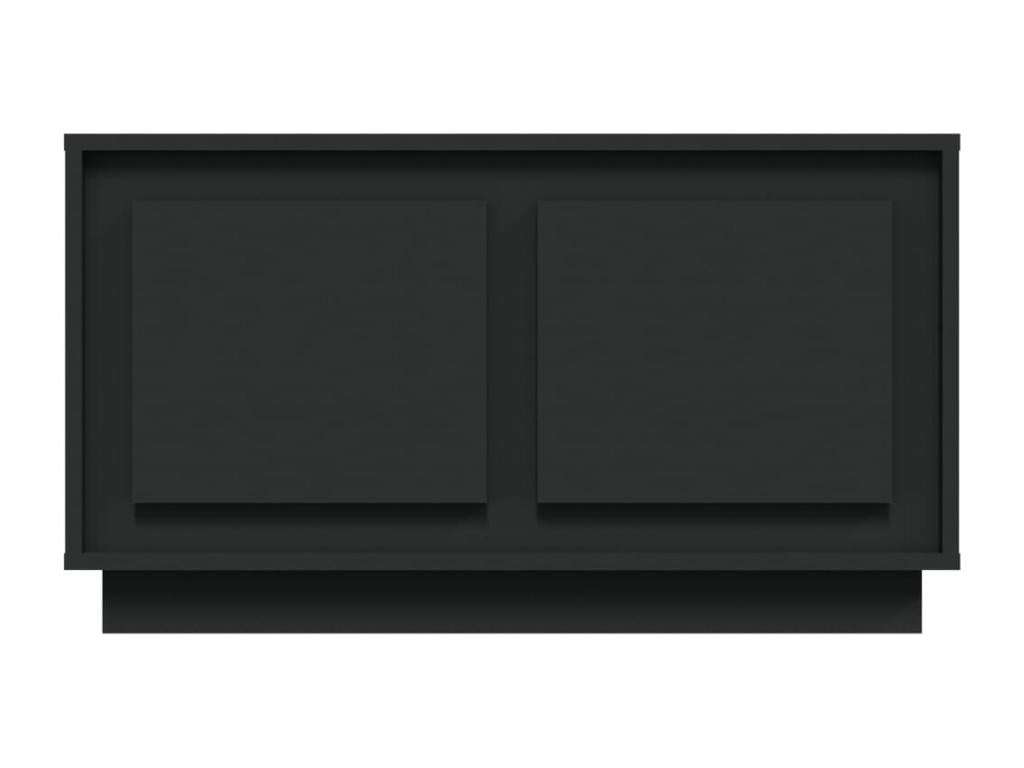 Home Item - Panneau Et Dérivés De Bois - Noir - 80 x 35 x 45 cm