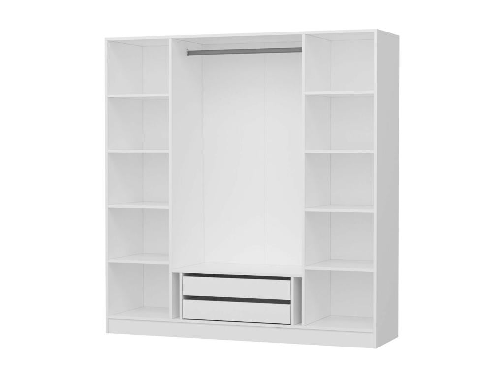 Armoire - Blanche - 190 x 52 x 180 cm