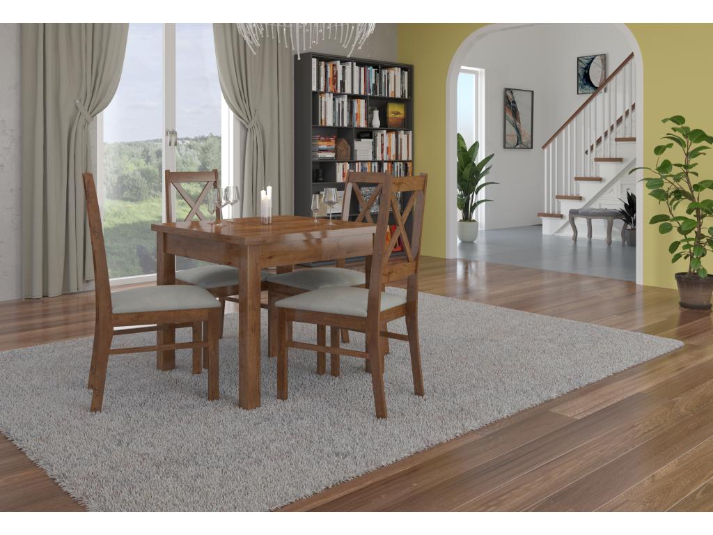 Chaise - Polyester - Bleue