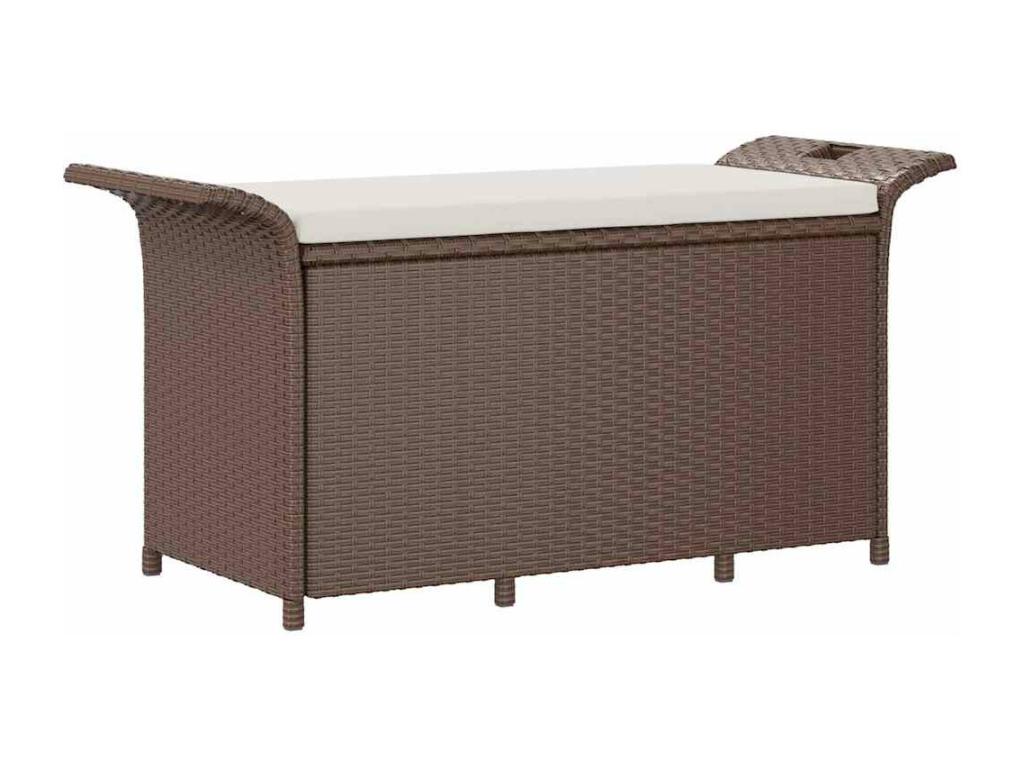 Banc - Bois - Gris - 116 x 46 x 57 cm