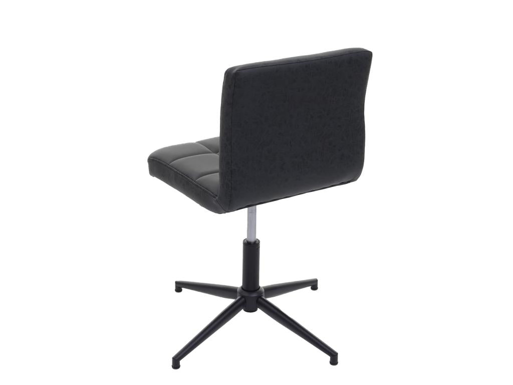 Chaise 2 pièces - Simili - Anthracite