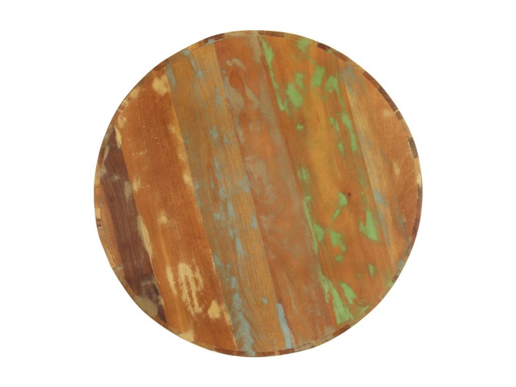 Table - Bois - Or - 65 x 31 cm