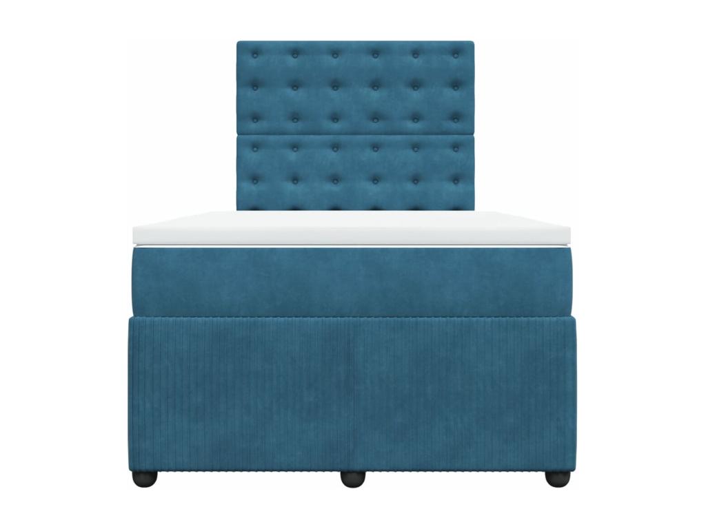 Sommier - Panneau Et Dérivés De Bois - Bleu - 120 x 190 cm