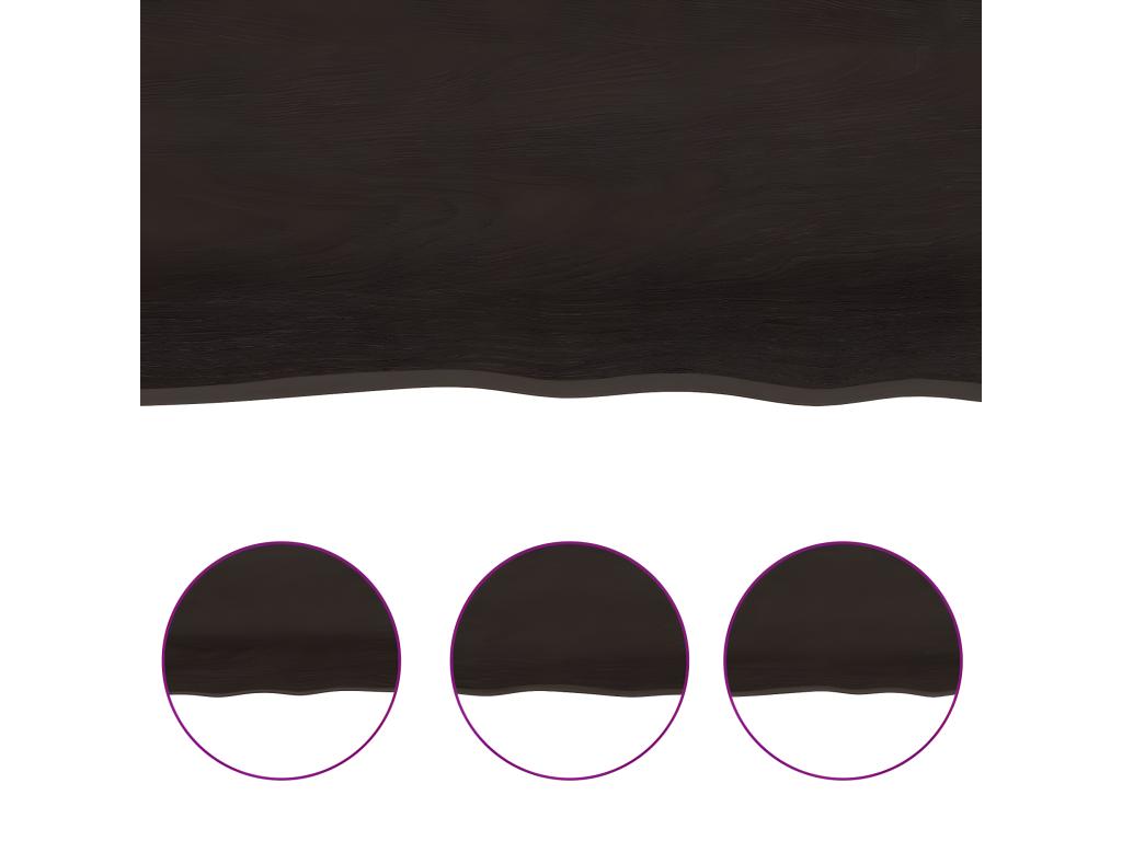 Étagère murale - Bois - Marron - 100 x 20 x 4 cm