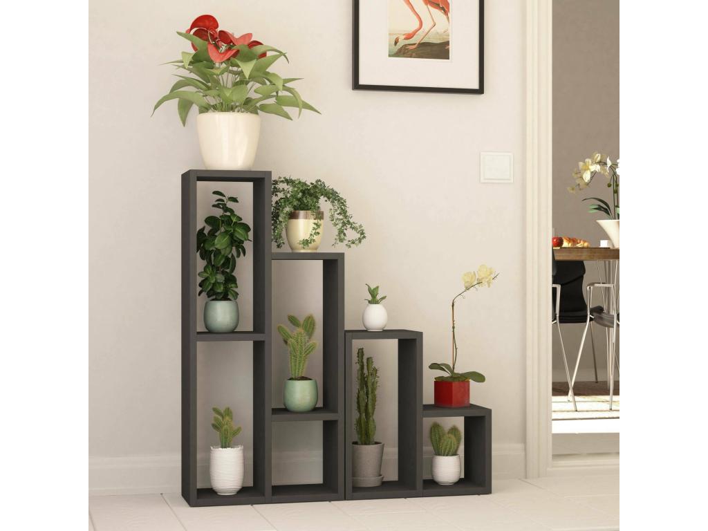 Bibliothèque - Panneau Et Dérivés De Bois - Anthracite