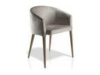 Fauteuil - Polyester - Gris
