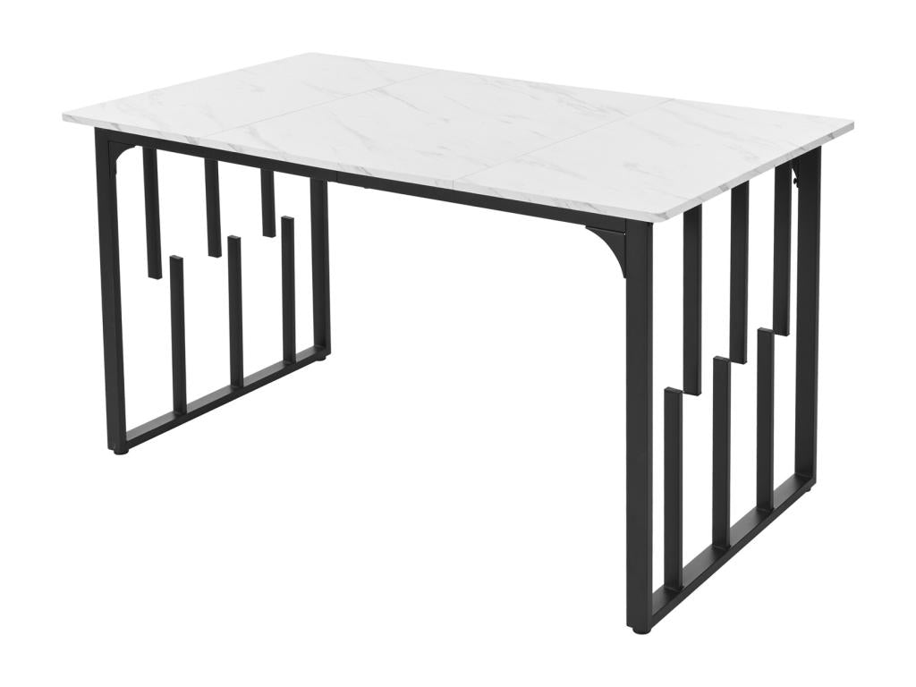 Table - Métal - Noir - 140 x 80 cm