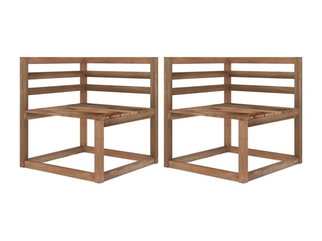 Canapé - Bois - Marron