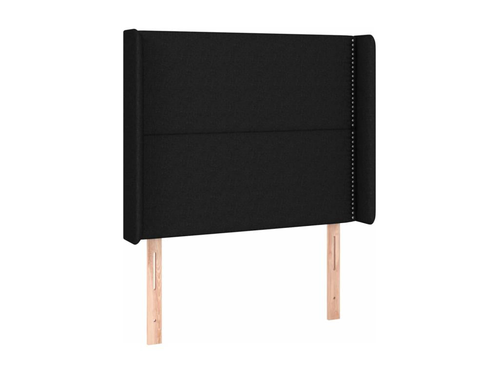 Sommier - Polyester - Noir - 80 x 200 cm