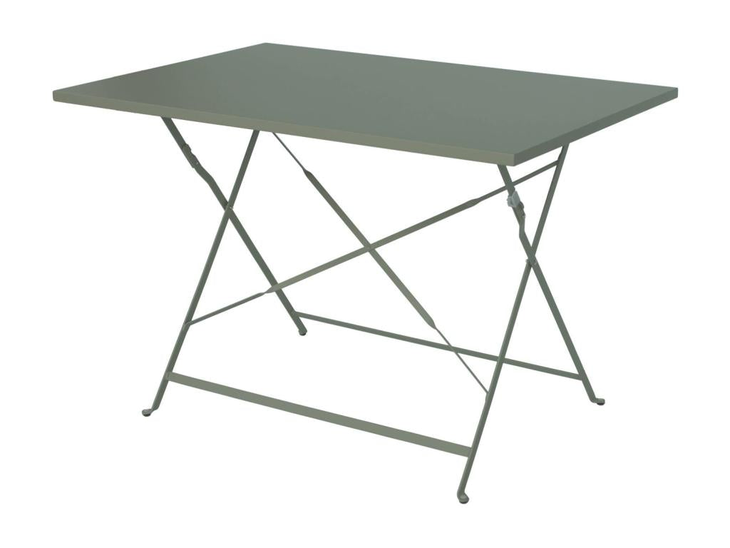 Ensemble de mobilier de jardin - Acier - Kaki - 110 x 70 cm