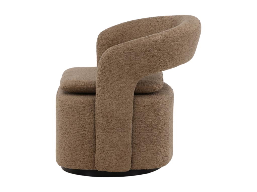 Fauteuil - Acier - Beige