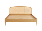 Lit - Bois - Naturel Clair - 160 x 200 cm