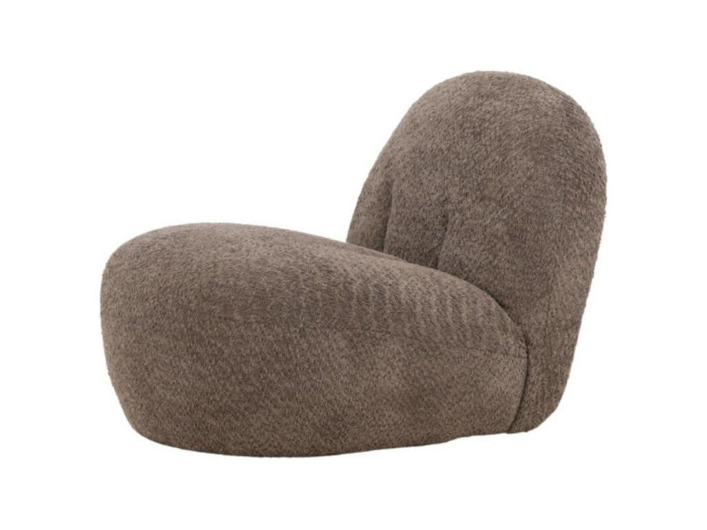 Fauteuil - Coton - Marron
