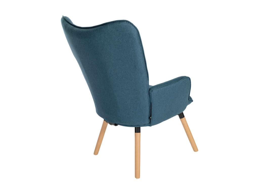 Fauteuil - Tissu - Bleu