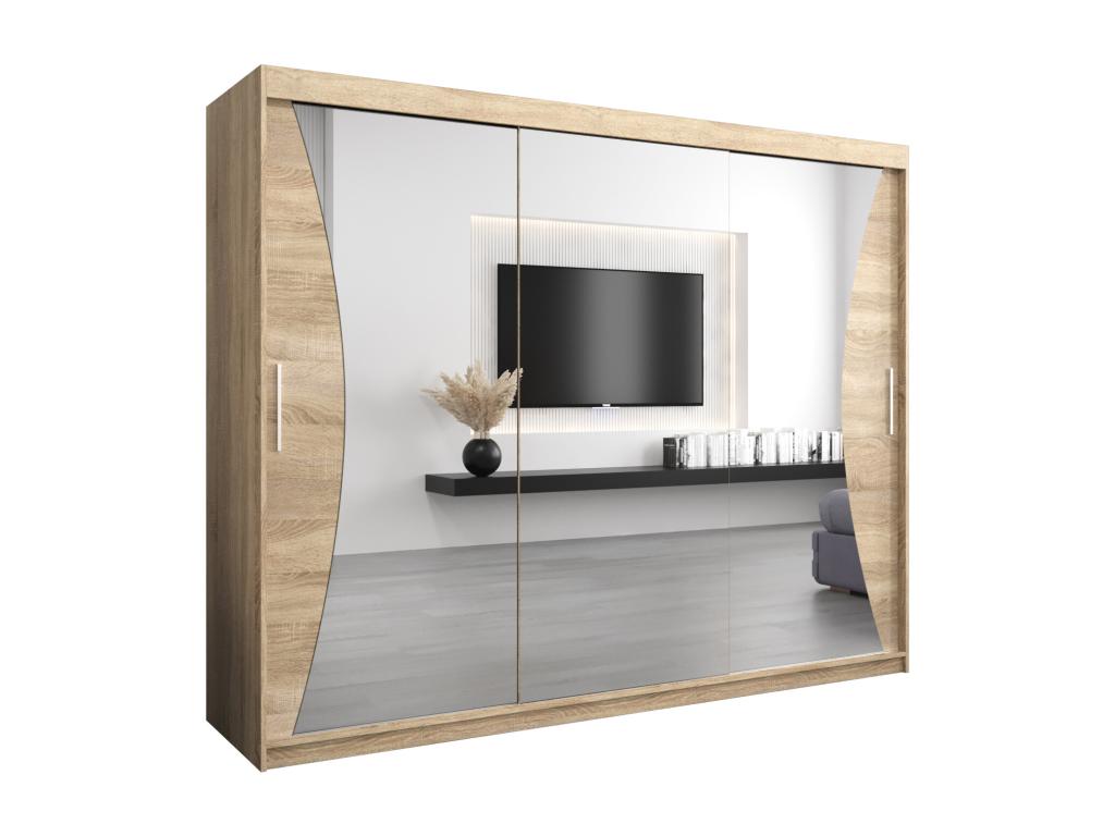 Armoire - Panneau Et Dérivés De Bois - Argent