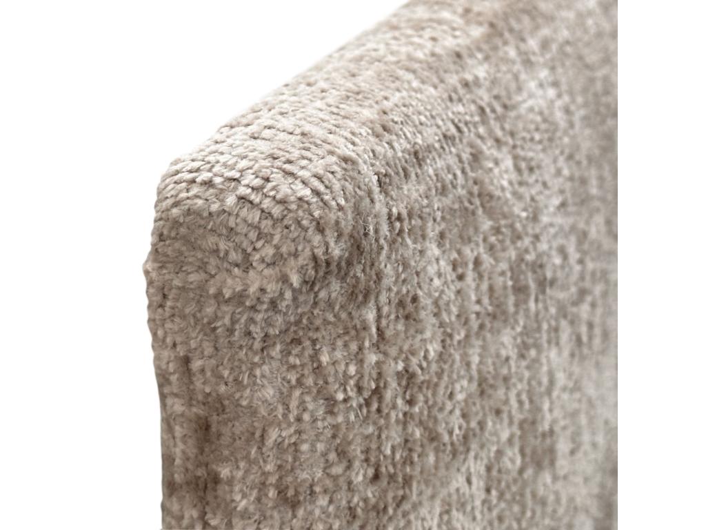 Tête de lit - Laine - Beige - 110 x 50 cm