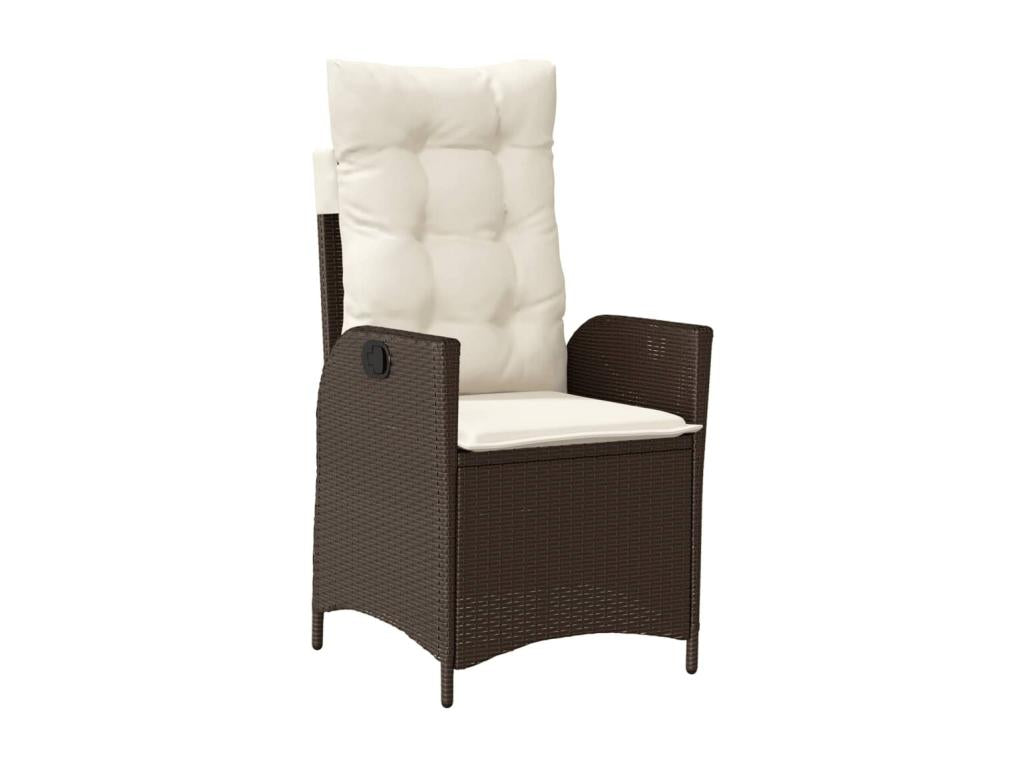 Ensemble de salle à manger d'extérieur 7 pièces - Résine - Gris