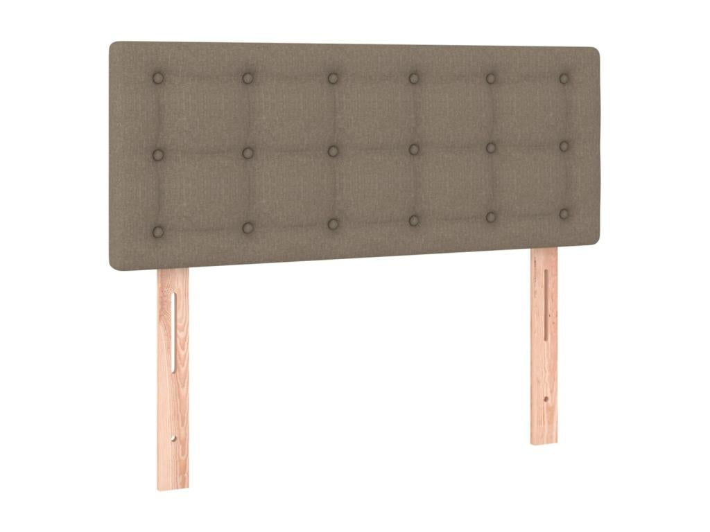 Sommier - Polyester - Taupe - 80 x 200 cm