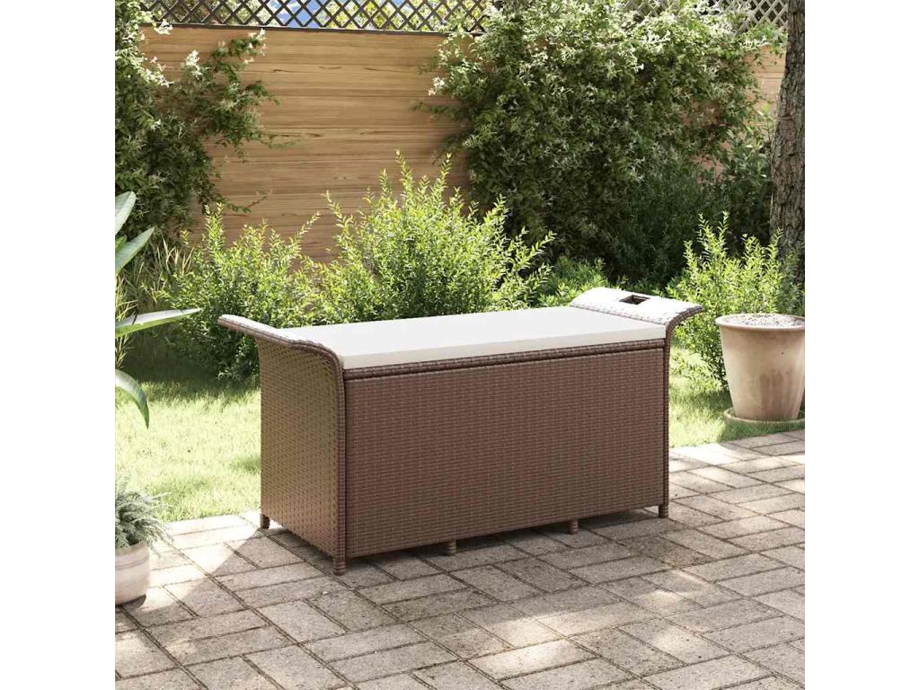Banc - Bois - Gris - 116 x 46 x 57 cm
