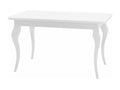 Table - Bois - Blanche - 76 x 80 x 140 cm