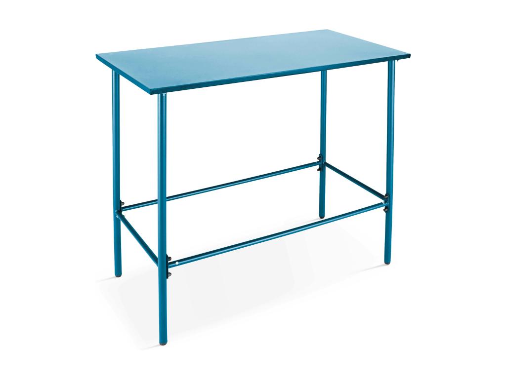Table - Acier - Bleu