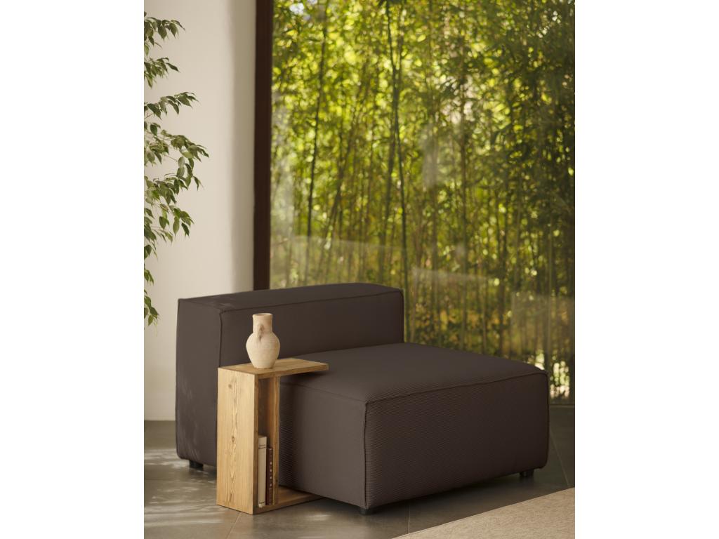 Fauteuil - Polyester - Gris - 110 x 90 cm