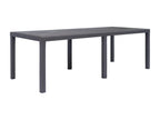 Table - Plastique - Marron - 220 x 90 x 72 cm