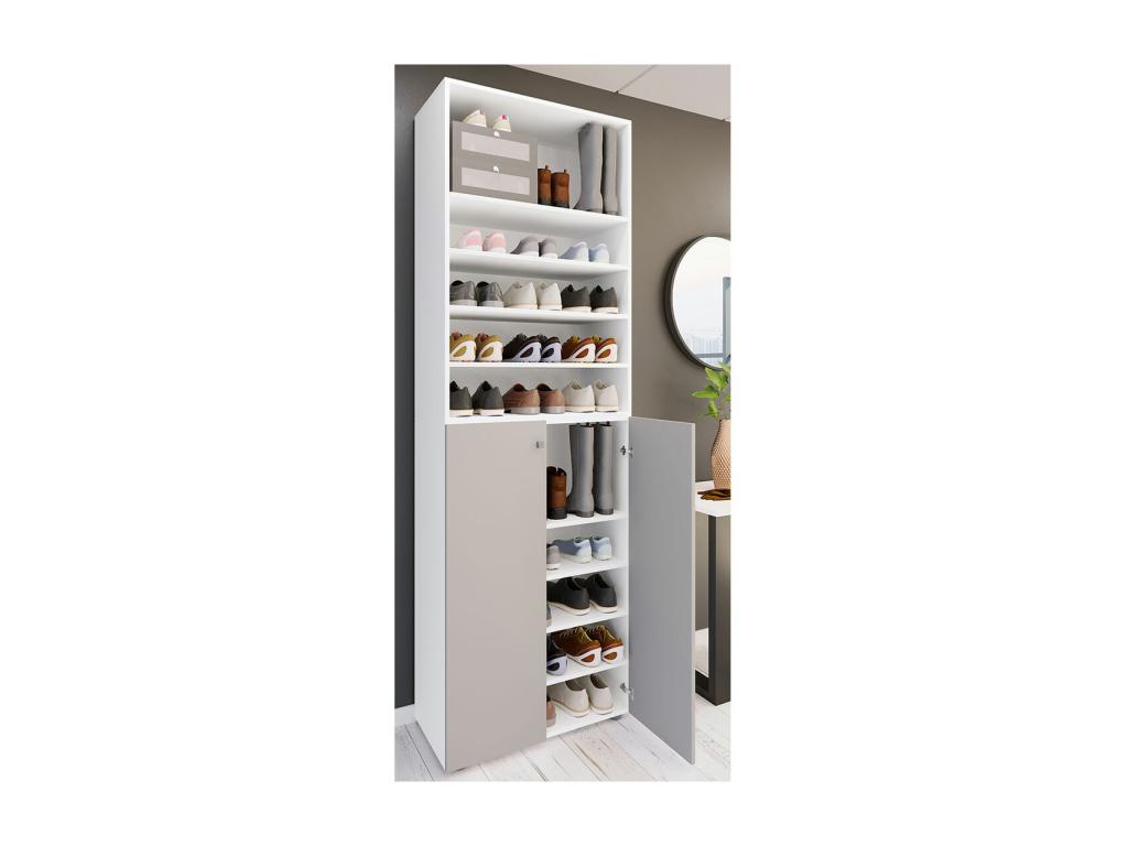 Armoire - Bois - Blanche
