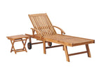 Chaise - Bois - Marron - 195 x 59,5 x 52,5 cm