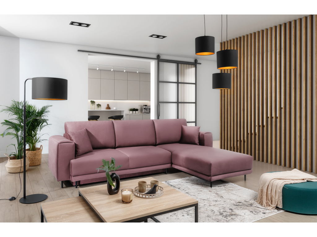 Canapé - Microfibre - Rose