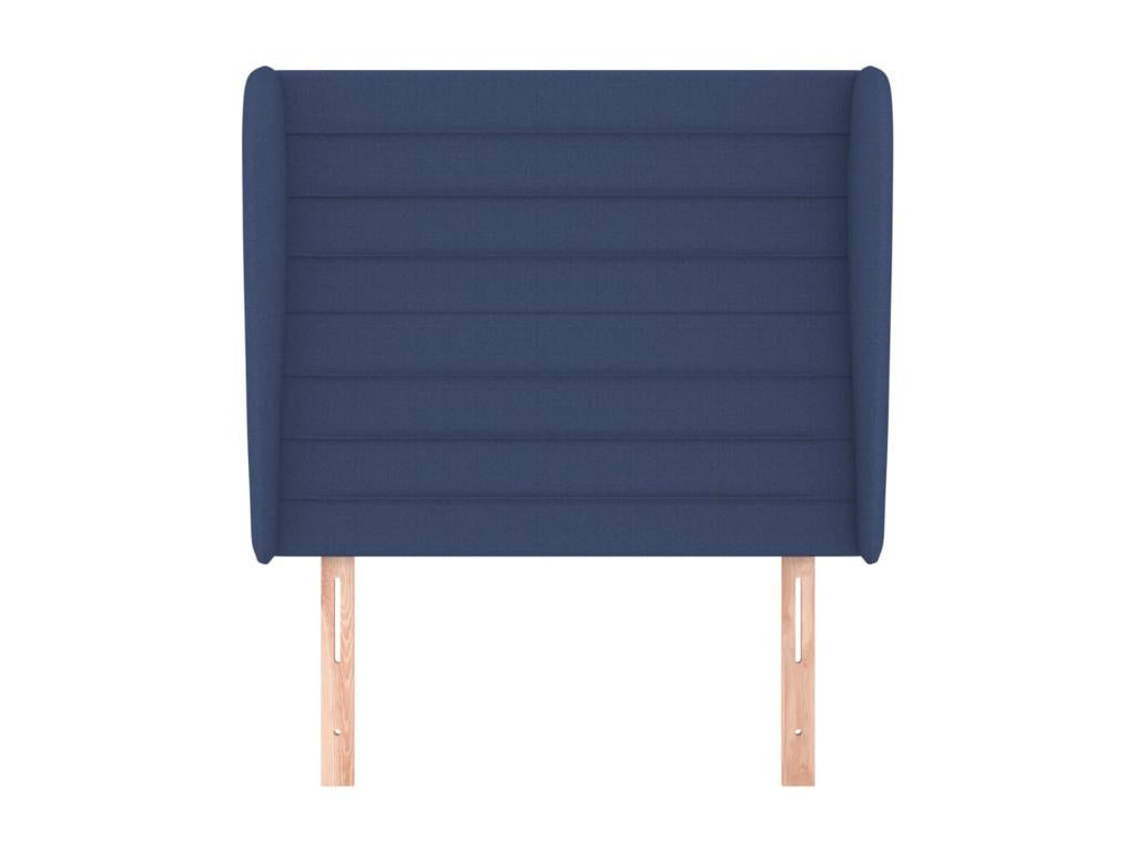 Tête de lit - Polyester - Bleu - 90 x 190 cm