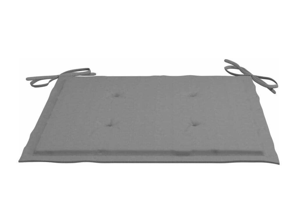 Ensemble de 6 chaises de jardin - Bois - Gris