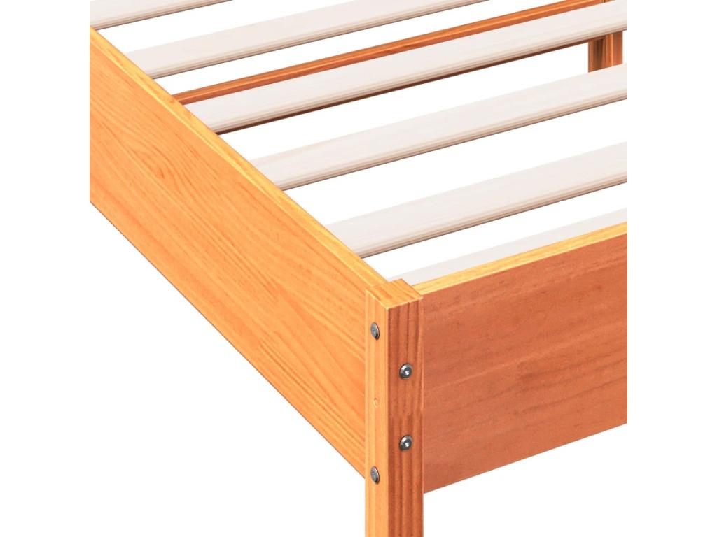 Tête de lit - Bois - Marron - 135 x 190 cm