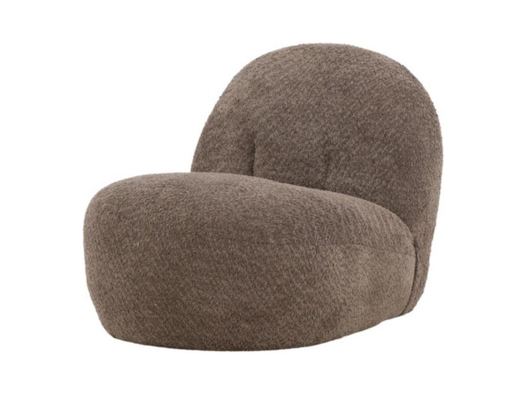 Fauteuil - Coton - Marron