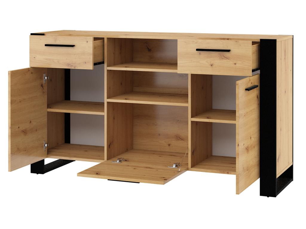 Commode - Panneau De Particule - Beige