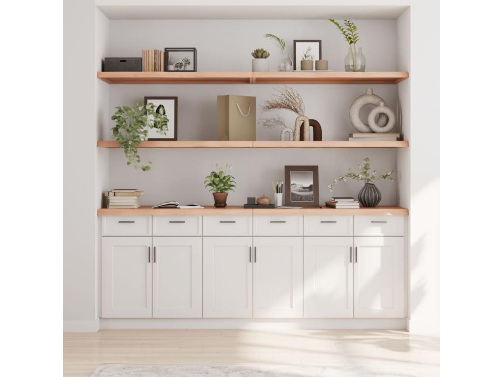 Étagère murale - Bois - Naturel Clair