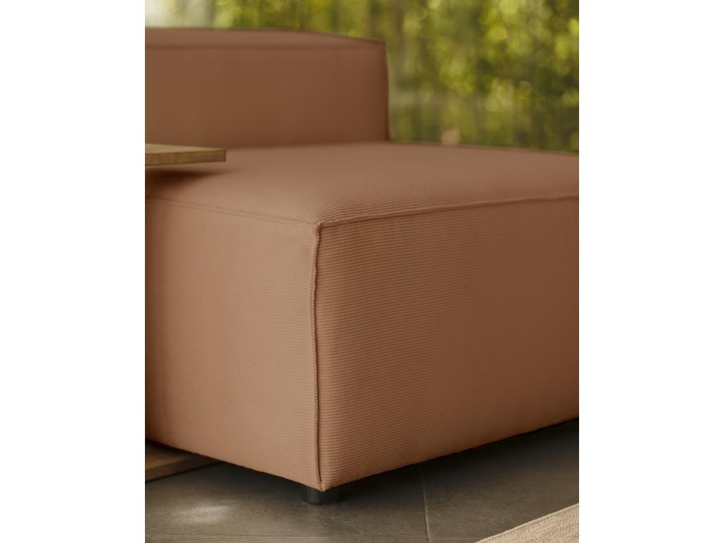 Fauteuil - Polyester - Orange - 110 x 90 cm