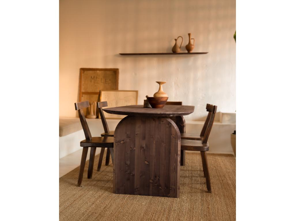 Étagère - Epicéa - Marron - 100 x 3,2 cm