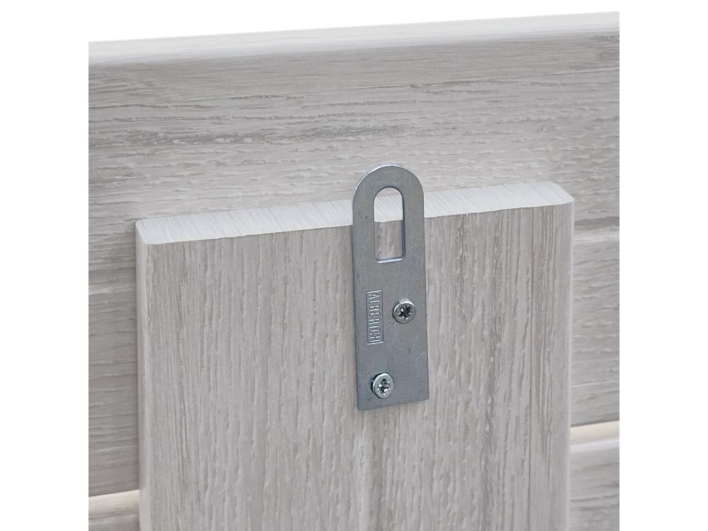 Tête de lit - Bois - Blanc - 190 x 46 cm