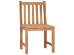 Ensemble de 8 chaises de jardin - Bois - Vert
