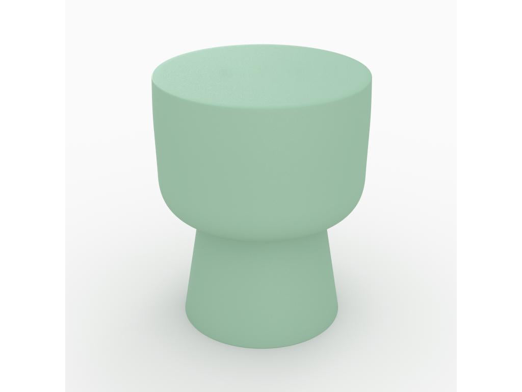 Table - Métal - Verte