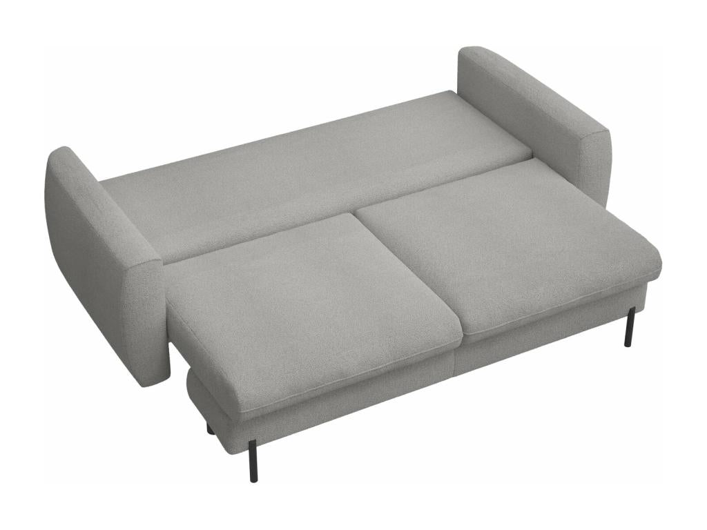 Canapé convertible - Polyester - Gris