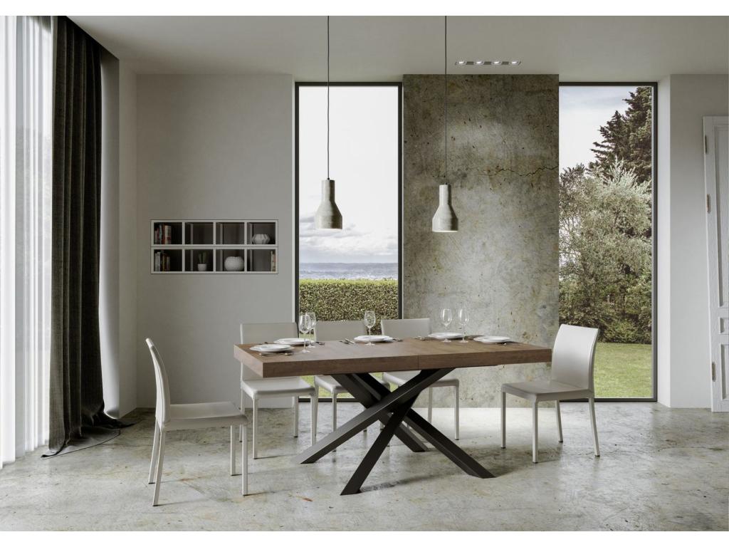 Tableau - Panneau De Particules - Naturel Foncé