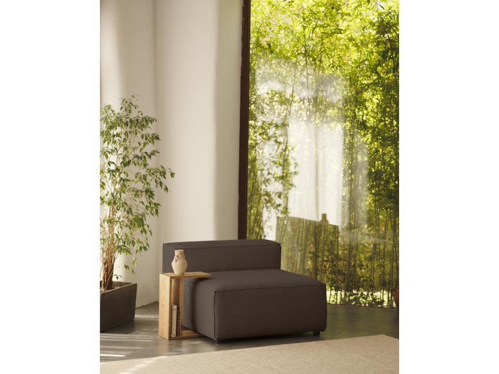 Fauteuil - Polyester - Gris - 110 x 90 cm